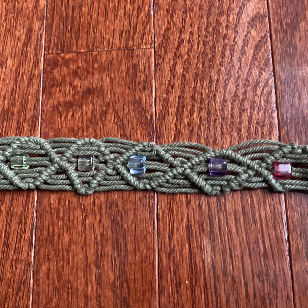 Pretty Beaded Rope Belt - Picture 9 of 9